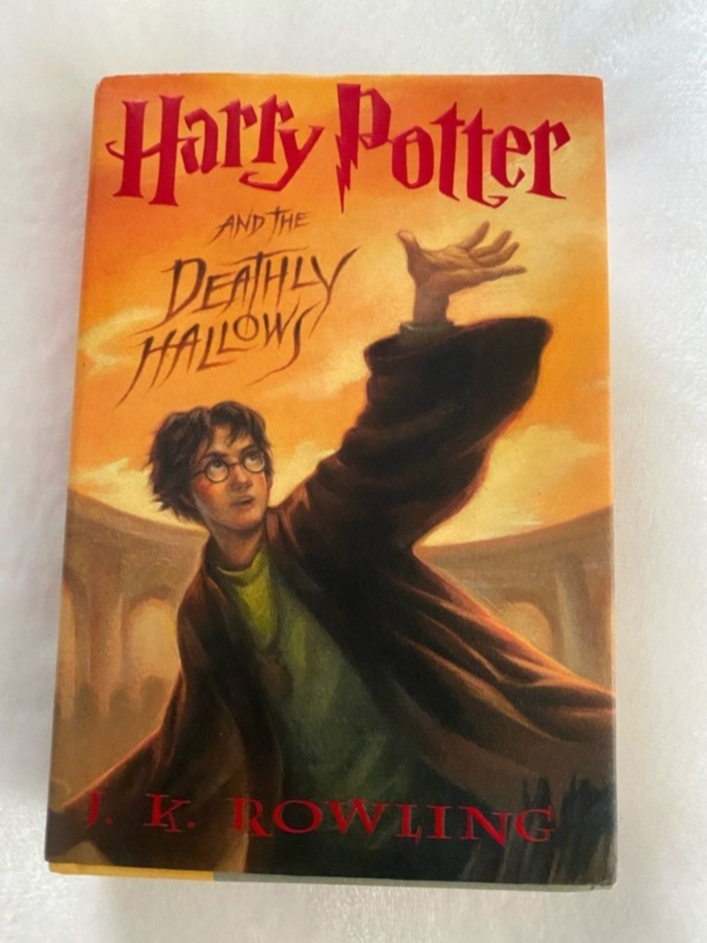 First Impressions Harry Potter Orange and Red Illustrated Cover Art